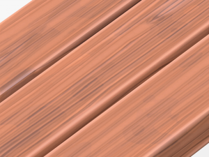 Stylized Bench 3D 模型