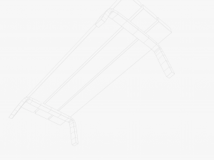 Stylized Bench 3D 模型