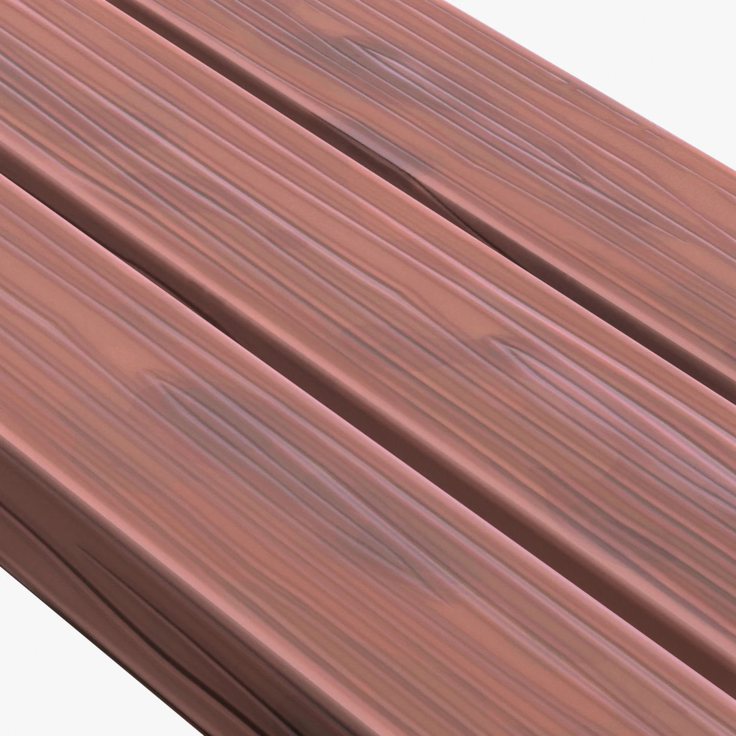 Stylized Wood Planks 3D Model .c4d .max .obj .3ds .fbx .stl .blend