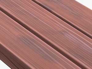 Stylized Wood Planks 3D 모델