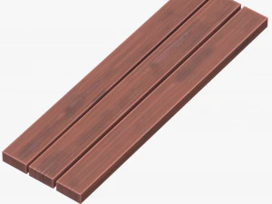 Stylized Wood Planks 3D Model