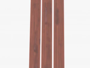 Stylized Wood Planks 3D Model