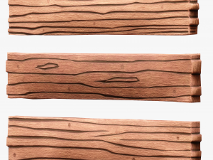 Wood Planks Model 3D