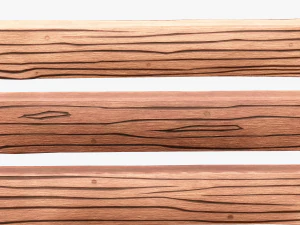 Wood Planks 3D Model