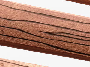 Wood Planks Model 3D