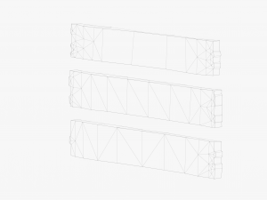 Wood Planks Model 3D
