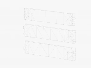 Wood Planks 3D Model