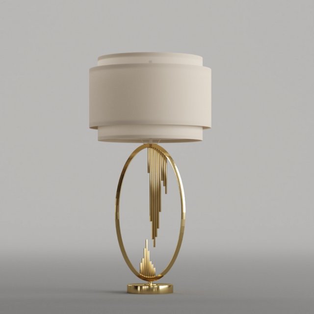 Table lamp Modelo 3D .c4d .max .obj .3ds .fbx .stl .blend 