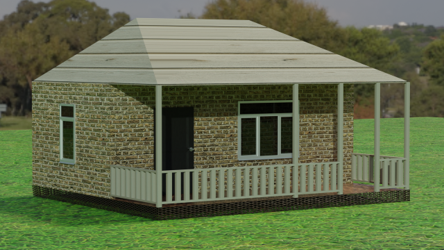 House for extras Modèle 3D .c4d .max .obj .3ds .fbx .stl .blend 