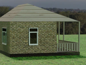 House for extras 3D Model