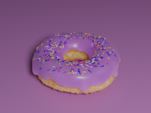 Donut Modelo 3D