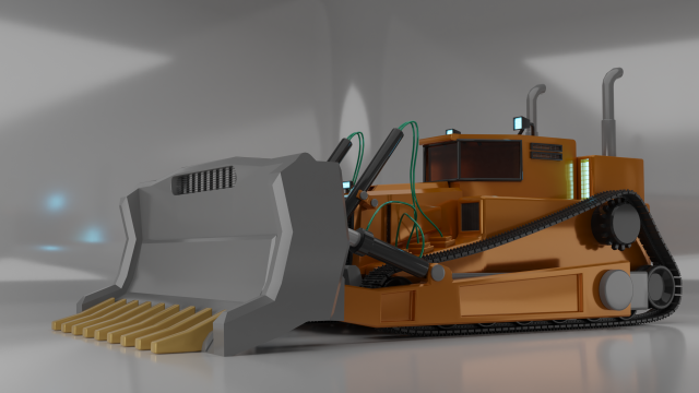 Construction Machinery 3D 모델 .c4d .max .obj .3ds .fbx .stl .blend 