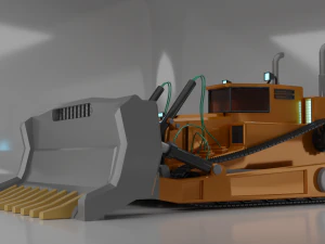 Mesin Konstruksi Model 3D