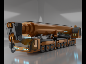 Construction Machinery 3D 모델
