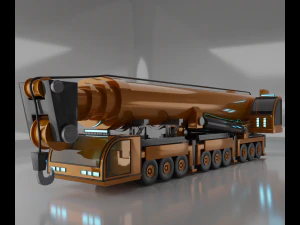 Строительная техника 3D Модель