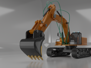 Construction Machinery 3D 모델