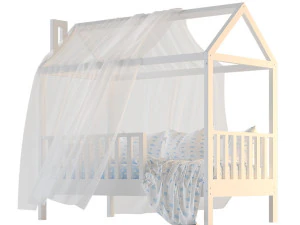 Domek do ł&oacute;żeczka dziecięcego Linn z deską - Lity Buk Model 3D