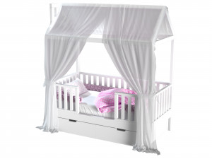 Childrens bed house Lynn - entrance in the center 3Dモデル