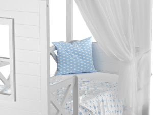 Childrens bed house Runa 3Dモデル