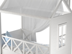 Childrens bed house Runa 3Dモデル