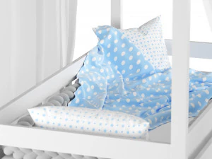 Childrens bedhouse Brunet - solid beech 3D Model