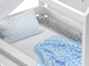 Childrens bedhouse Brunet - solid beech 3D Model