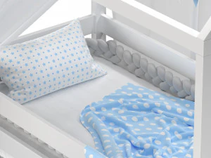 Childrens bedhouse Brunet - solid beech 3D Model