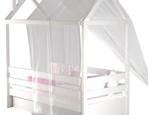 Childrens bed house Brunet - Solid Beech 02 3D Model