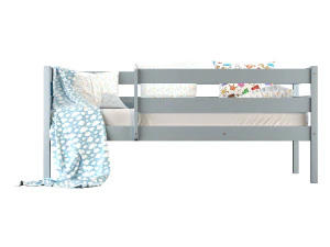 Kinderbett Alta mit massiver Buchenplatte 3D Modell