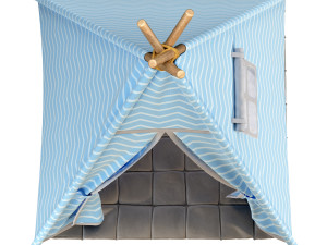 Childrens tent 3D Model