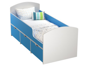 Loft bed Yaroff Kid Mini 3Dモデル