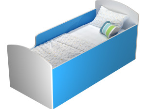 Loft bed Yaroff Kid Mini 3D Model