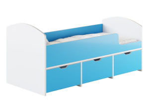 Loft bed Yaroff Kid Mini 3D Model