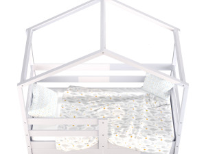 Childrens bed house 3Dモデル