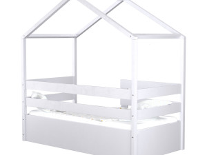 Childrens bed house 3Dモデル