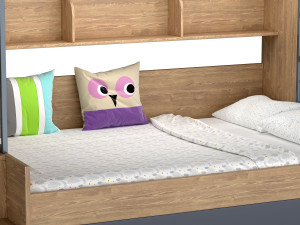Bunk Bed Model 3D