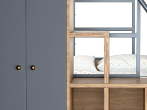 Bunk Bed Model 3D