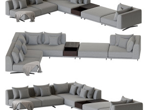 Endless sofa 2 Modello 3D