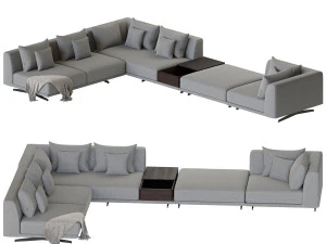 Divano infinito 2 Modello 3D
