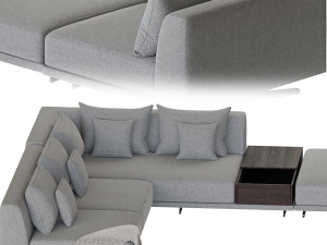 Endless sofa 2 Modello 3D