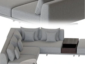 Endless sofa 2 3D Model
