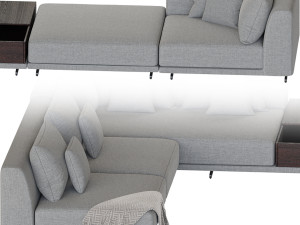 Endless sofa 2 Modello 3D