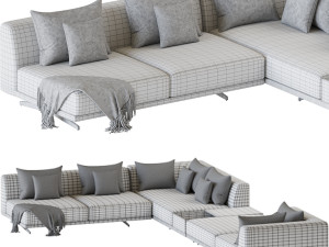Endless sofa 2 Modello 3D