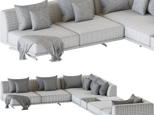Endless sofa 2 3D Model