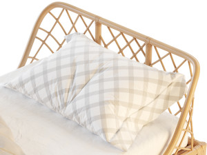 Katsuki Rattan Bed 3D मॉडल