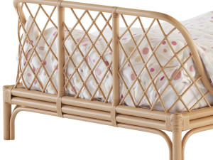 Katsuki Rattan Bed 3D मॉडल