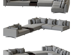 Endless sofa 3 3D Модель