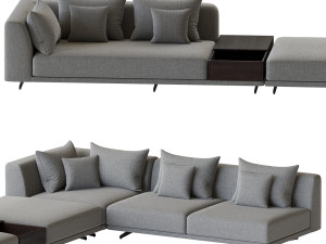Endless sofa 3 3D Модель