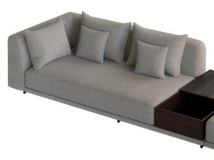 Endless sofa 3 3D Модель