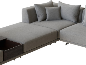 Endless sofa 3 3D Модель